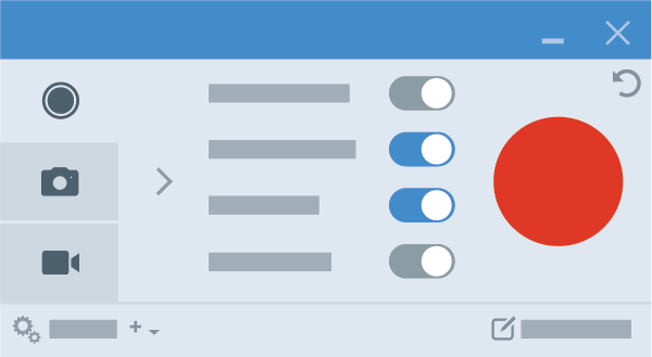 Fenêtre de capture Snagit