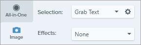Grab Text selection