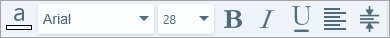 Options de modification de texte sous Windows