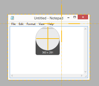 Select window example