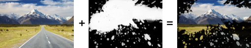 Media Matte example