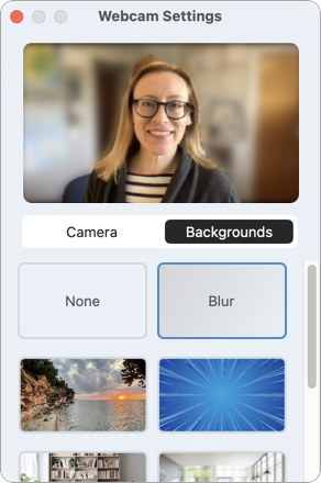 Background options on Snagit for Mac